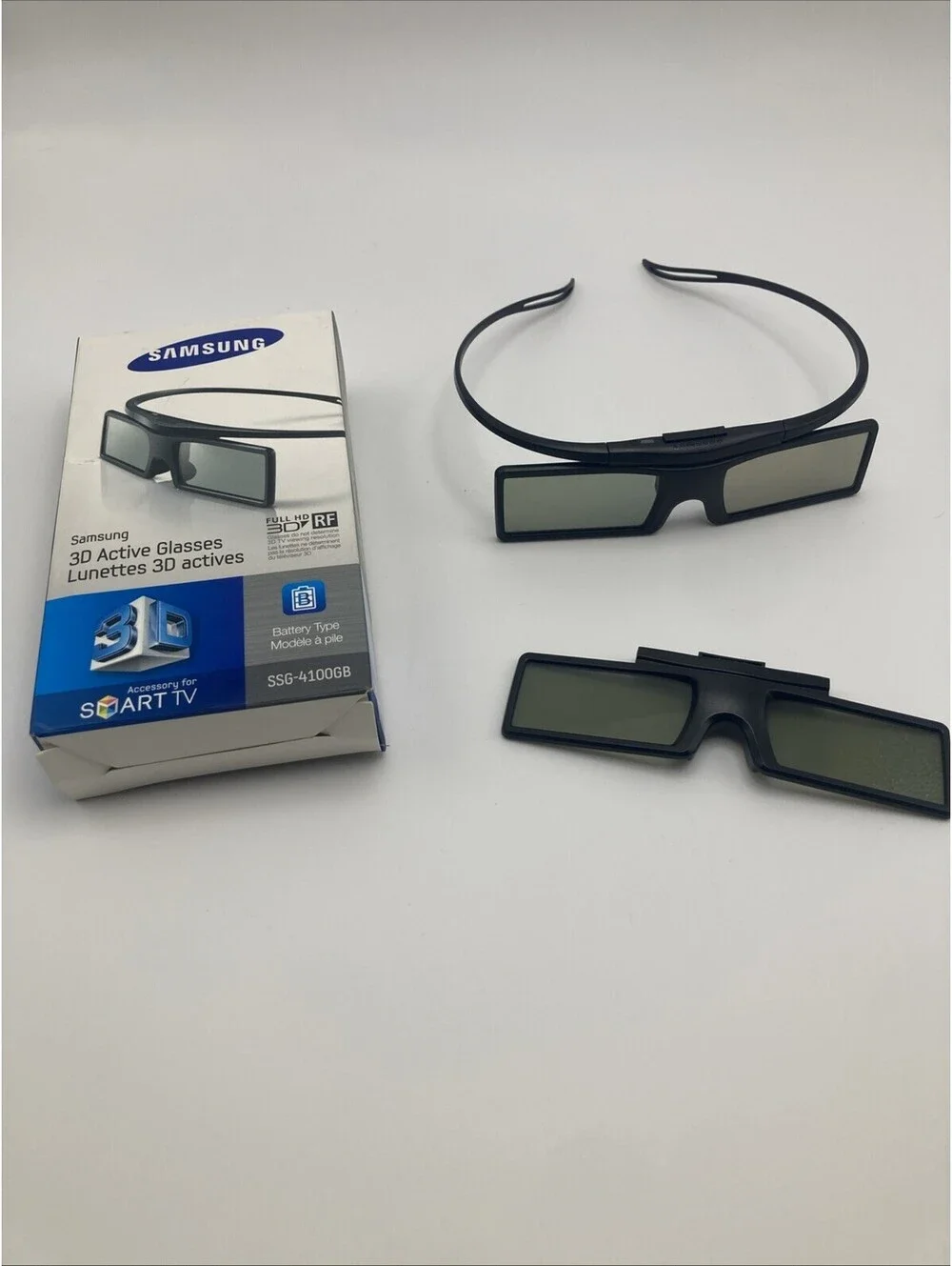 SSG-4100GB 3D Active Shutter Glasses - 1 Complete - 1 Extra Lenses